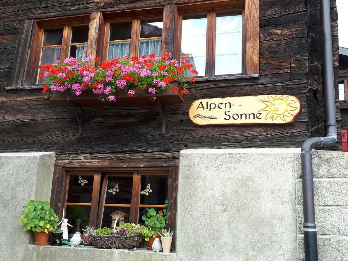 Alpensonne Apartment Reckingen Exterior photo